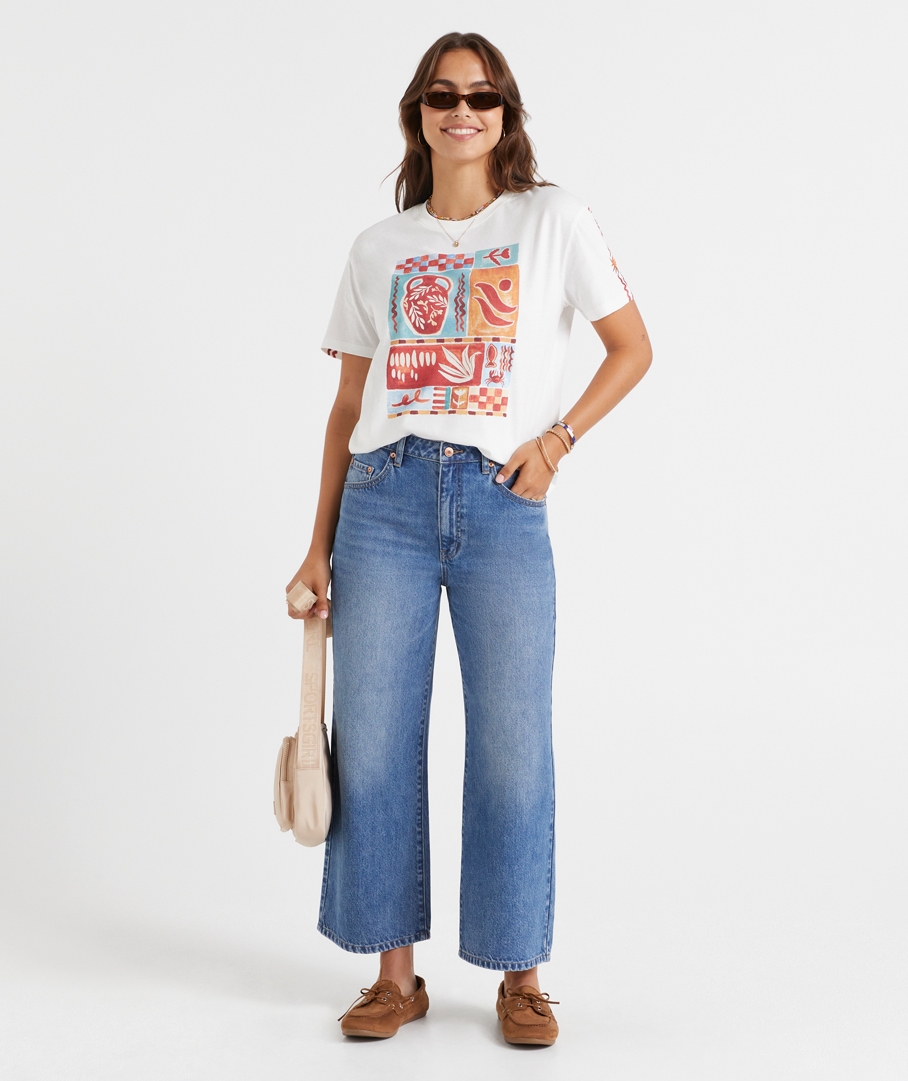 GIGI HIGH RISE CLASSIC CULOTTE JEAN