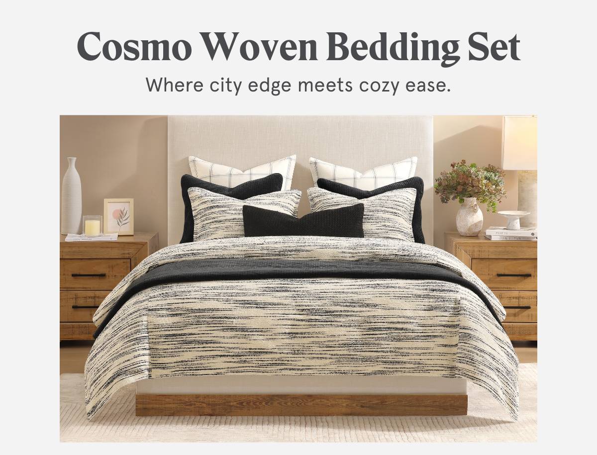 Cosmo Woven Bedding Set