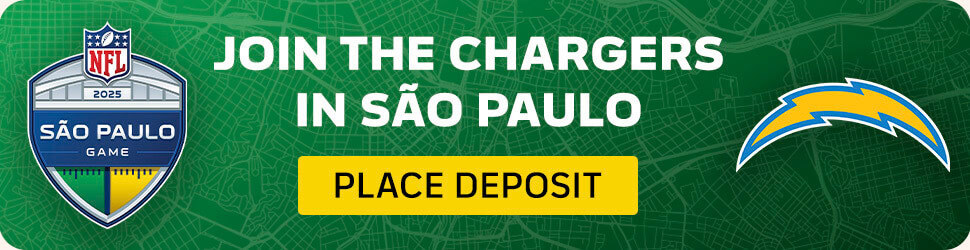 Join the Chargers in São Paulo