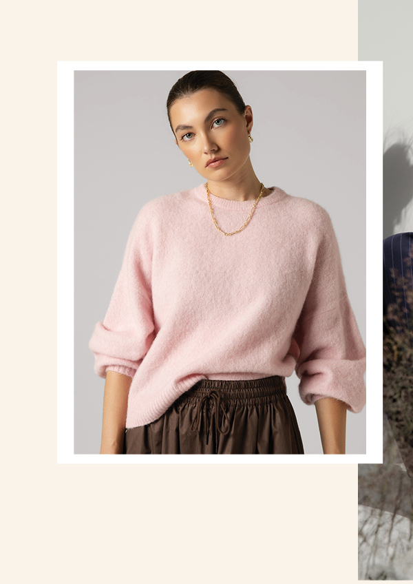 The Luxe Whisper Crew Neck Sweater