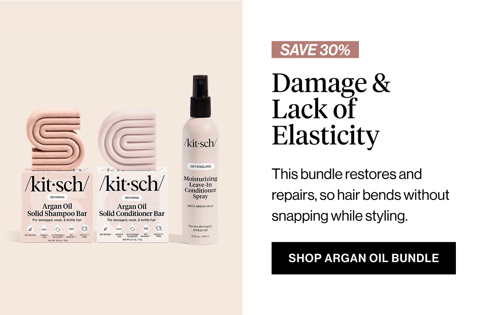 Subheadline: Hair Is Hard to Manage Body: This repairing routine improves elasticity so strands bend instead of snapping. CTA: Shop Argan Oil Shampoo & Conditioner + Leave-In Conditioner