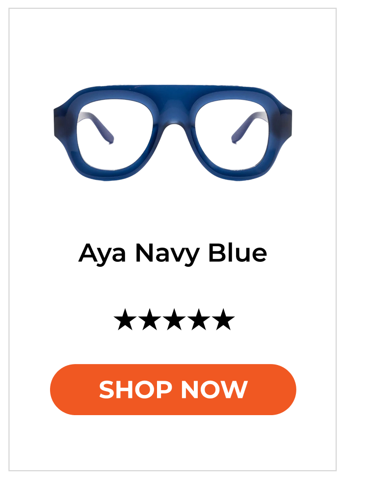 Aya Navy Blus