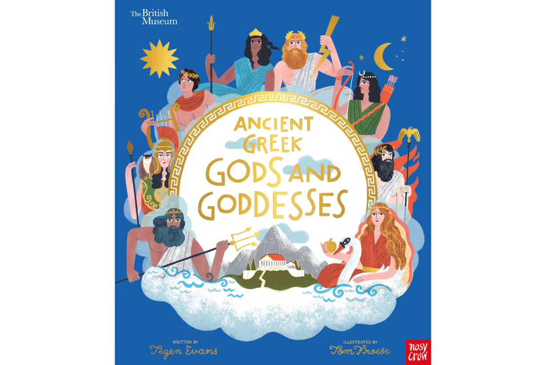 Cover artwork of 'Ancient Greek Gods and Goddesses'.
