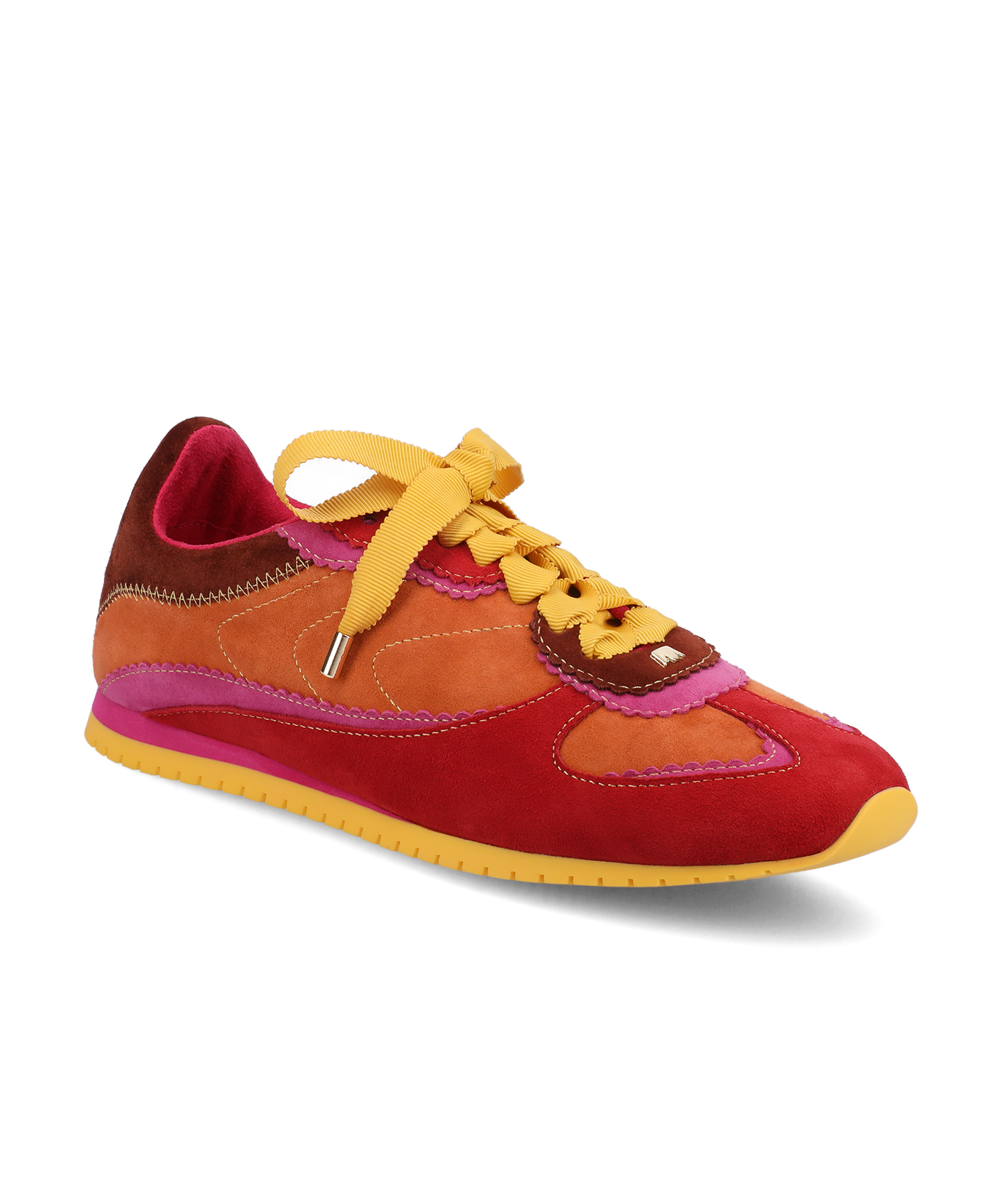 Image of The Speedbird - Multi Burnt Orange Suede