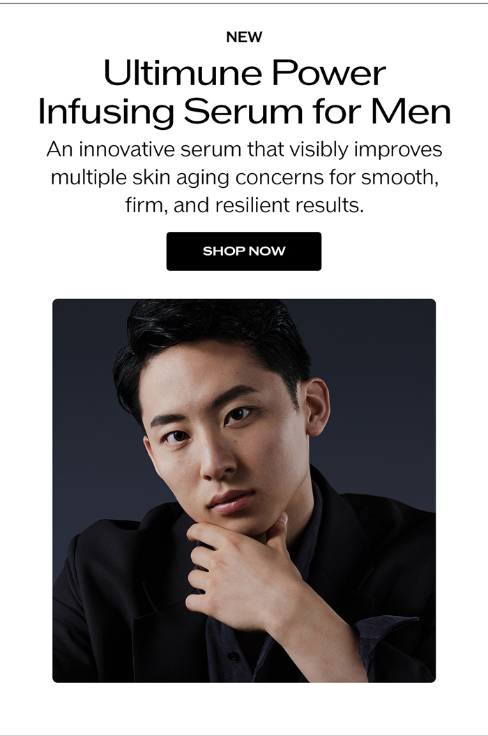 An innovative serum that visibly improves multiple skin aging concerns for smooth, firm, and resilient results.