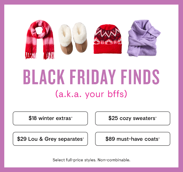 Black Friday Finds