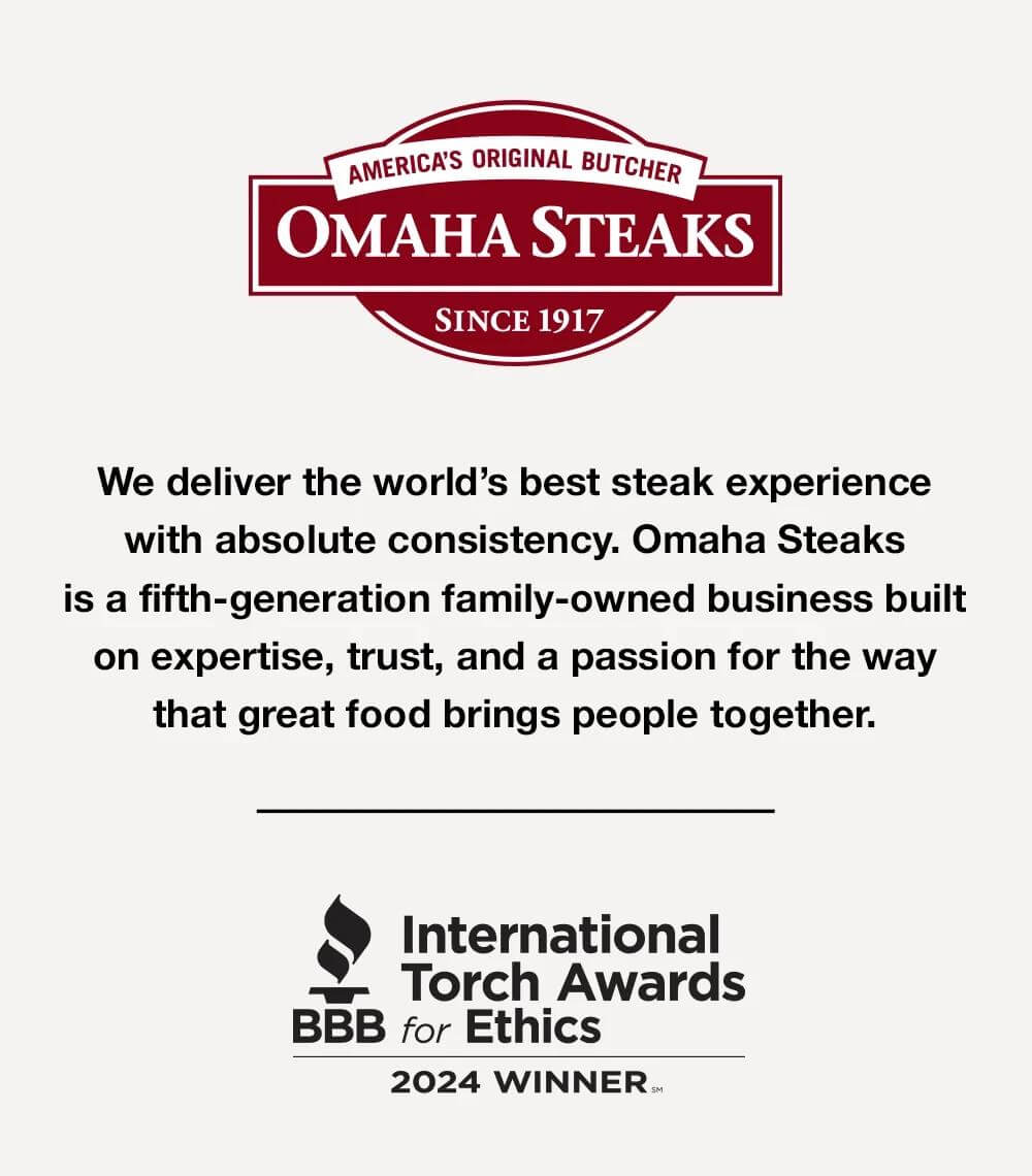 America's Original Butcher since 1917 –  with five generations of quality and expertise in delivering perfectly aged beef, hand-carved by master butchers in the Heartland of America.