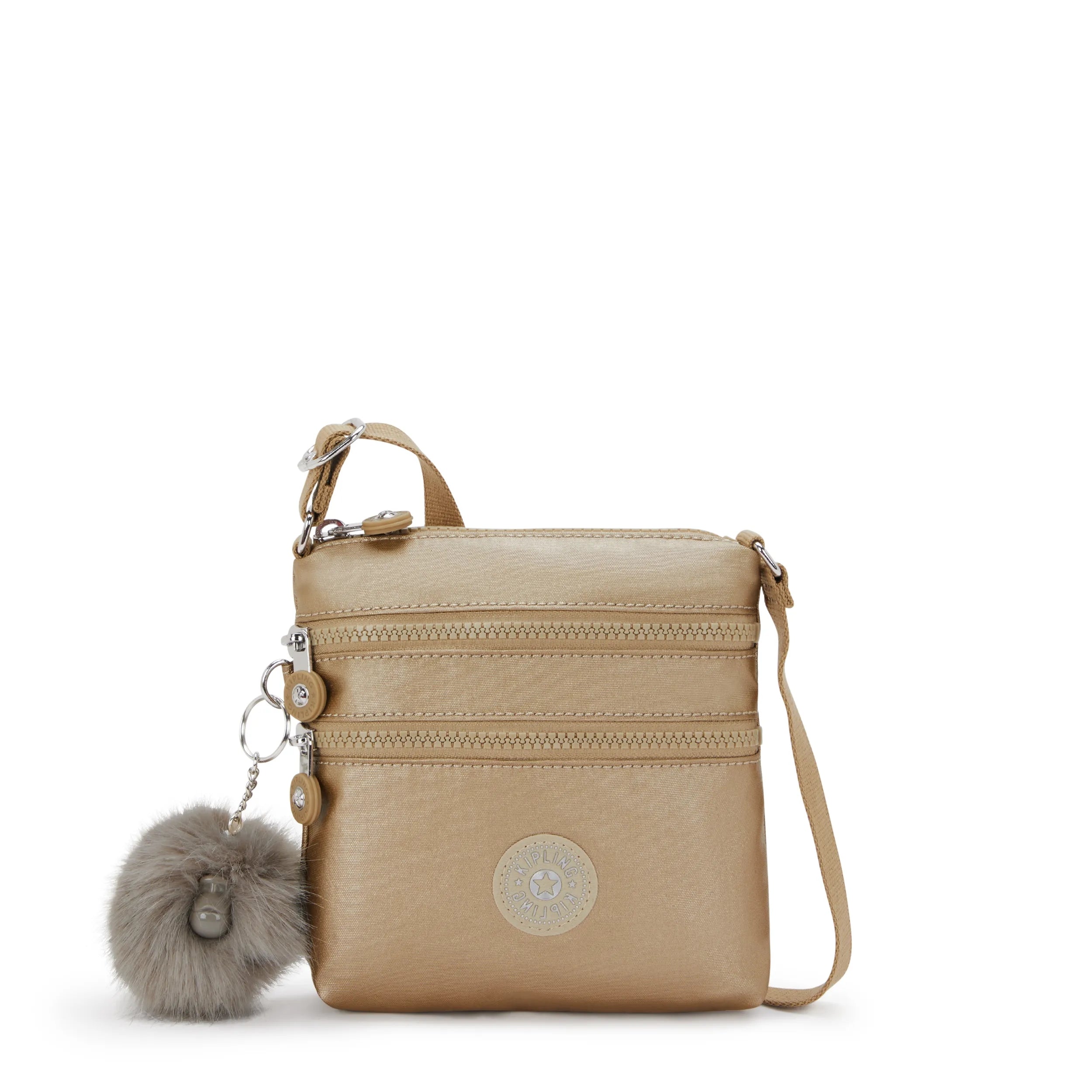 Alvar Extra Small Metallic Mini Bag-Echoey Gold Metallic