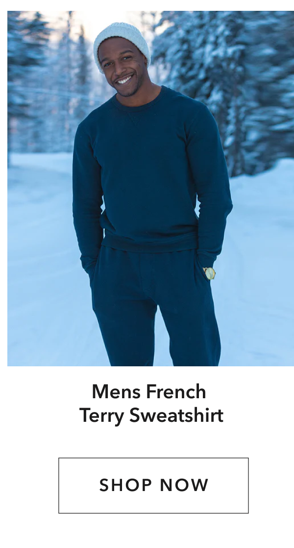 Mens French Terry Sweatshirt
