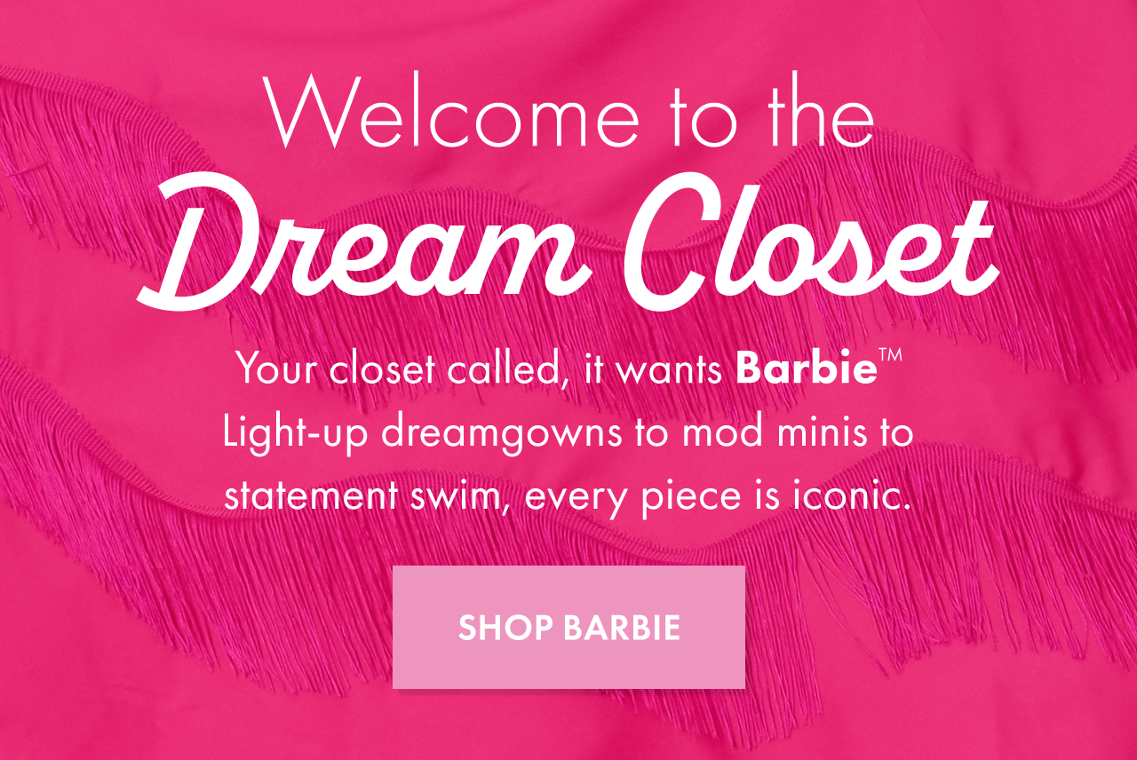 Welcome to the Barbie Dream Closet
