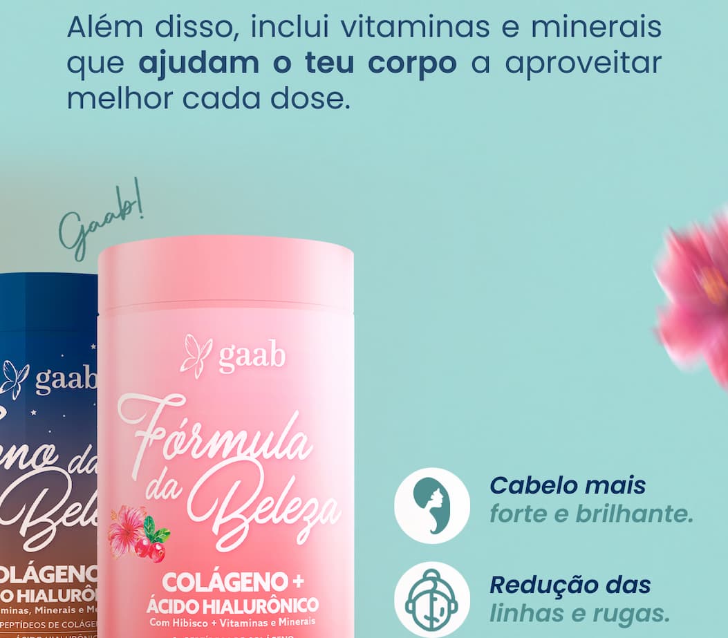 Cabelo mais forte e brilhante