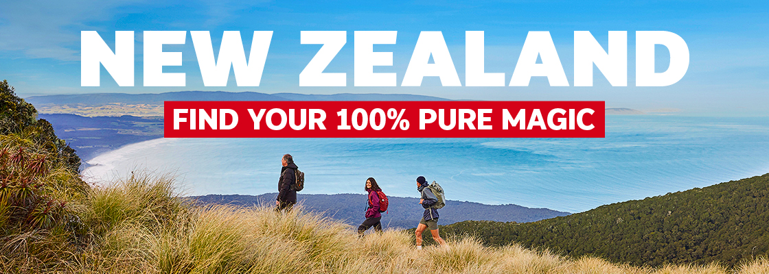 FIND YOUR 100% PURE MAGIC IN NEW ZEALAND!