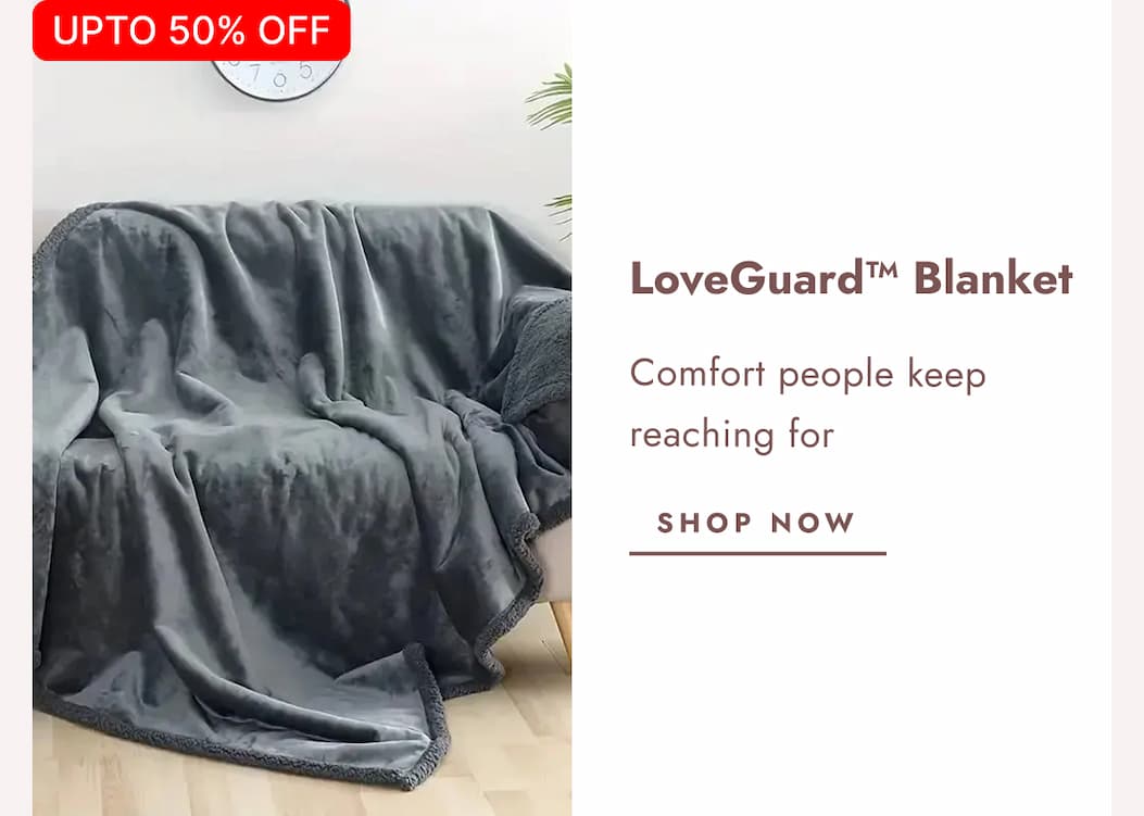 LoveGuard™   -   Waterproof   Couples   Blanket