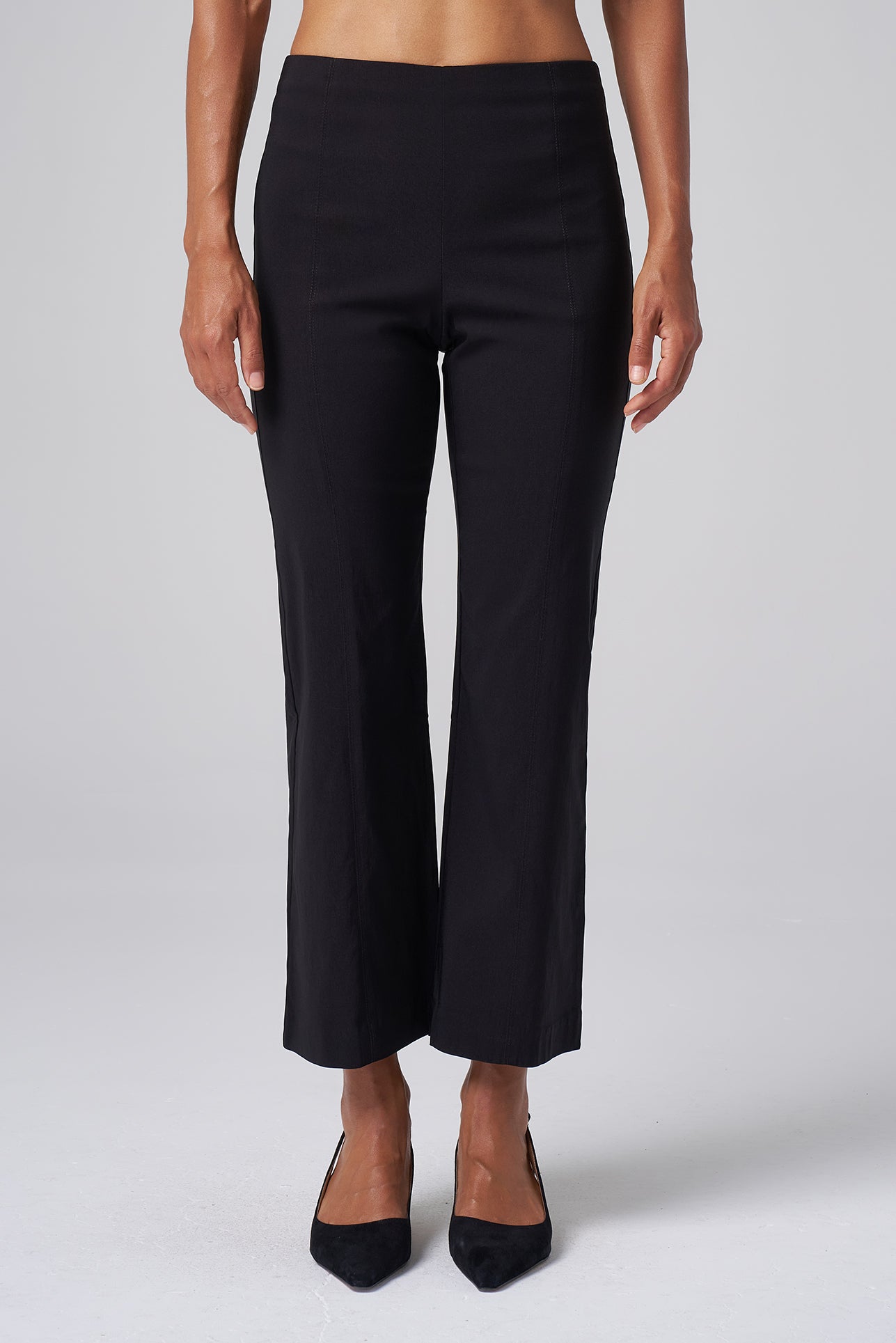 Image of All-Season Kick Flare Pant in Black