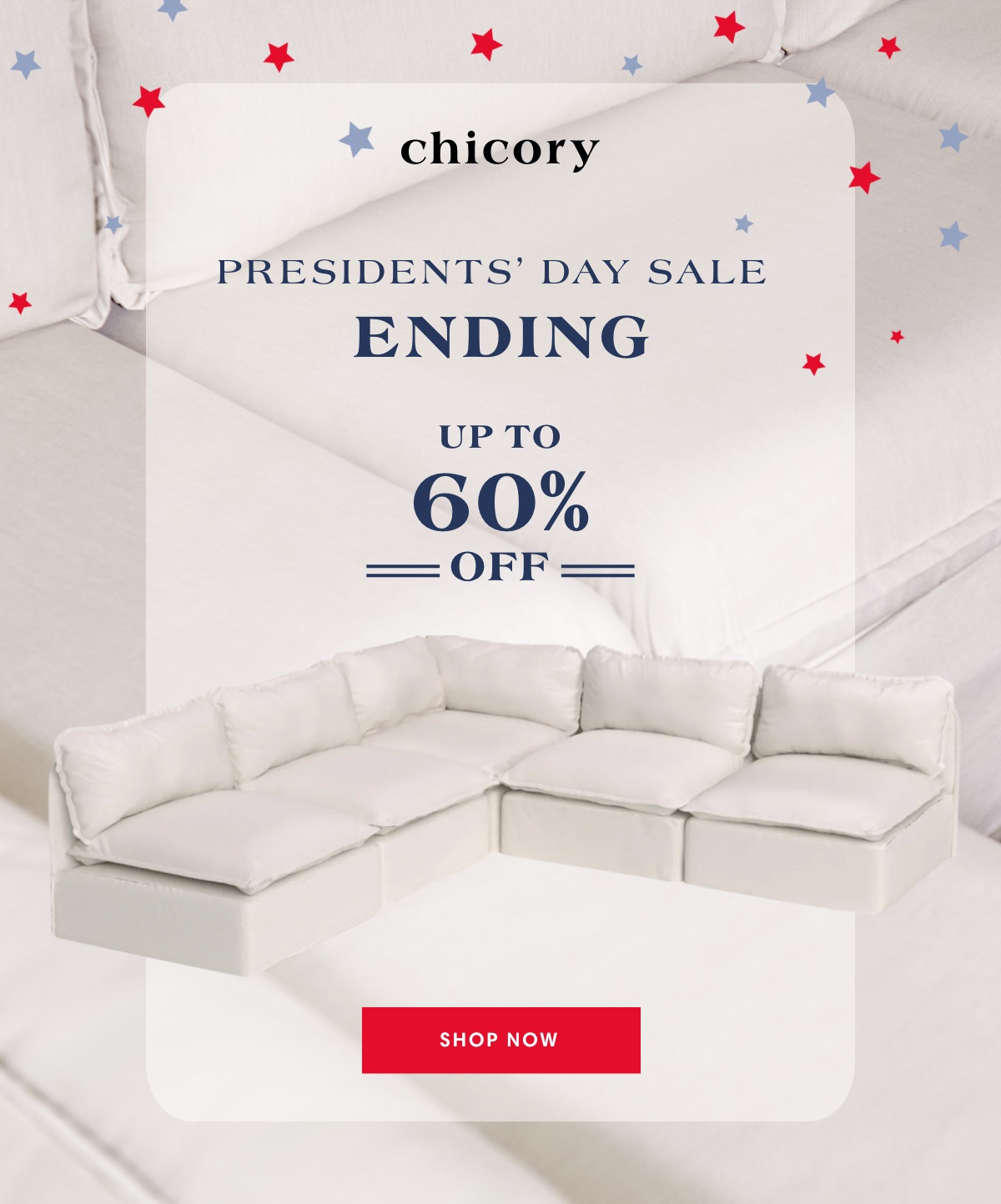 Presidents’ Day Sale ending