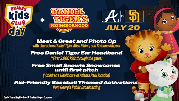 July 20: Kids Club Day