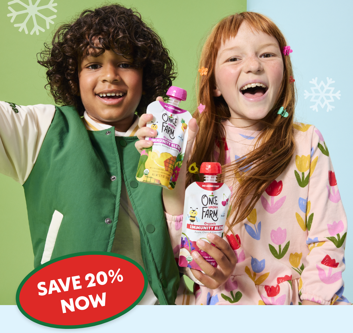 Save 20% now