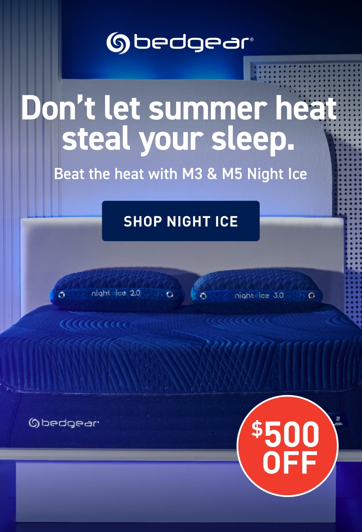 Don’t let summer heat steal your sleep. 