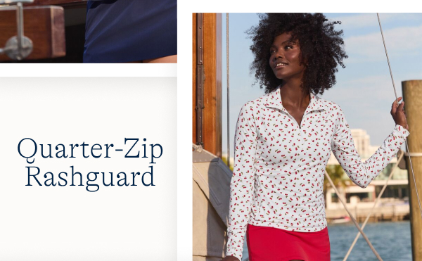 Quarter-Zip Rashguard