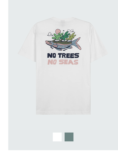 Men's No Trees No Seas T-Shirt | Finisterre