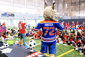 Edmonton Oilers Community Foundation Mascot