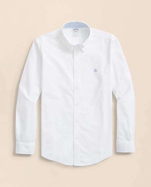 Image of Stretch Non-Iron Oxford Button-Down