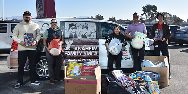 Angels Spread Holiday Cheer with Toy Donations