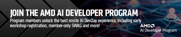Join the AMD AI Developer Program