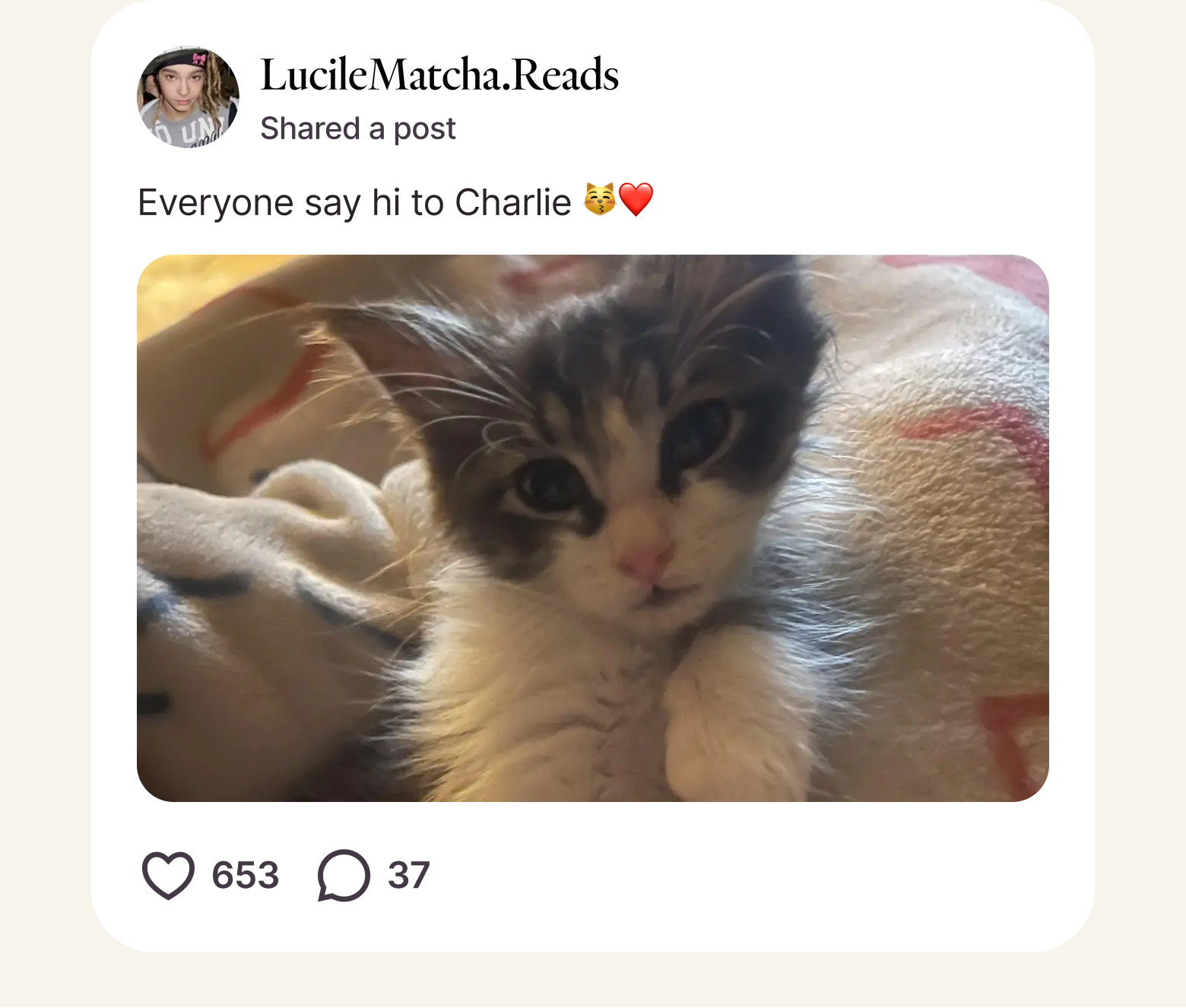 Post from LucileMatcha.Reads