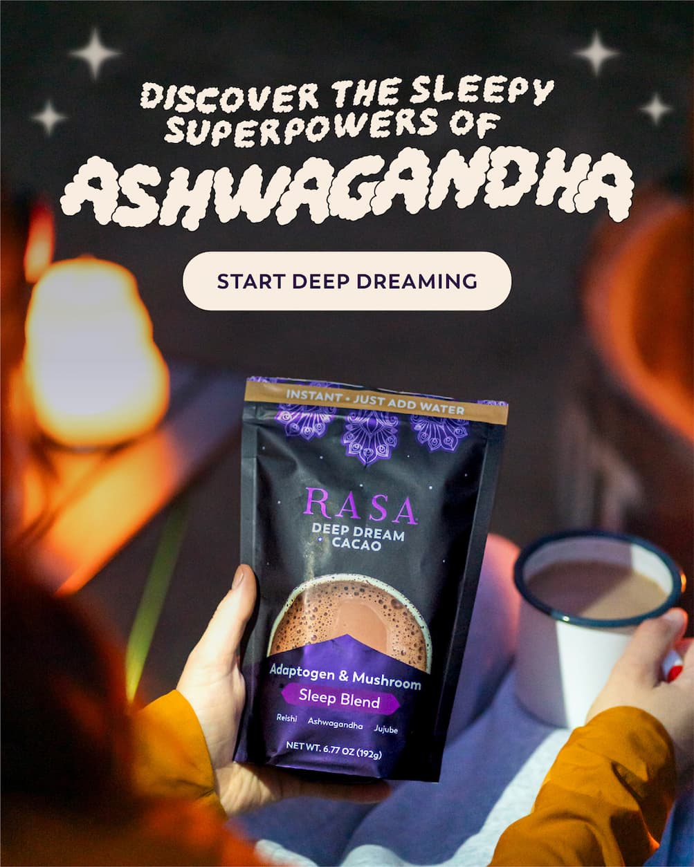 Drift off to deep sleep with Deep Dream Cacao