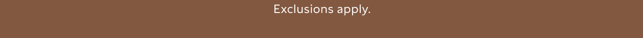 Exclusions apply.