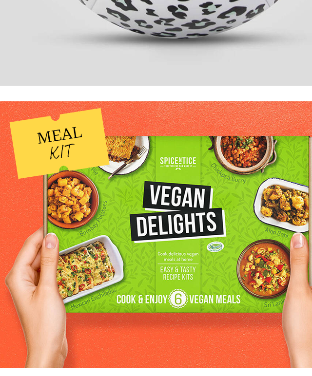 Vegan Recipe Kit Selection Box Personalised Gift