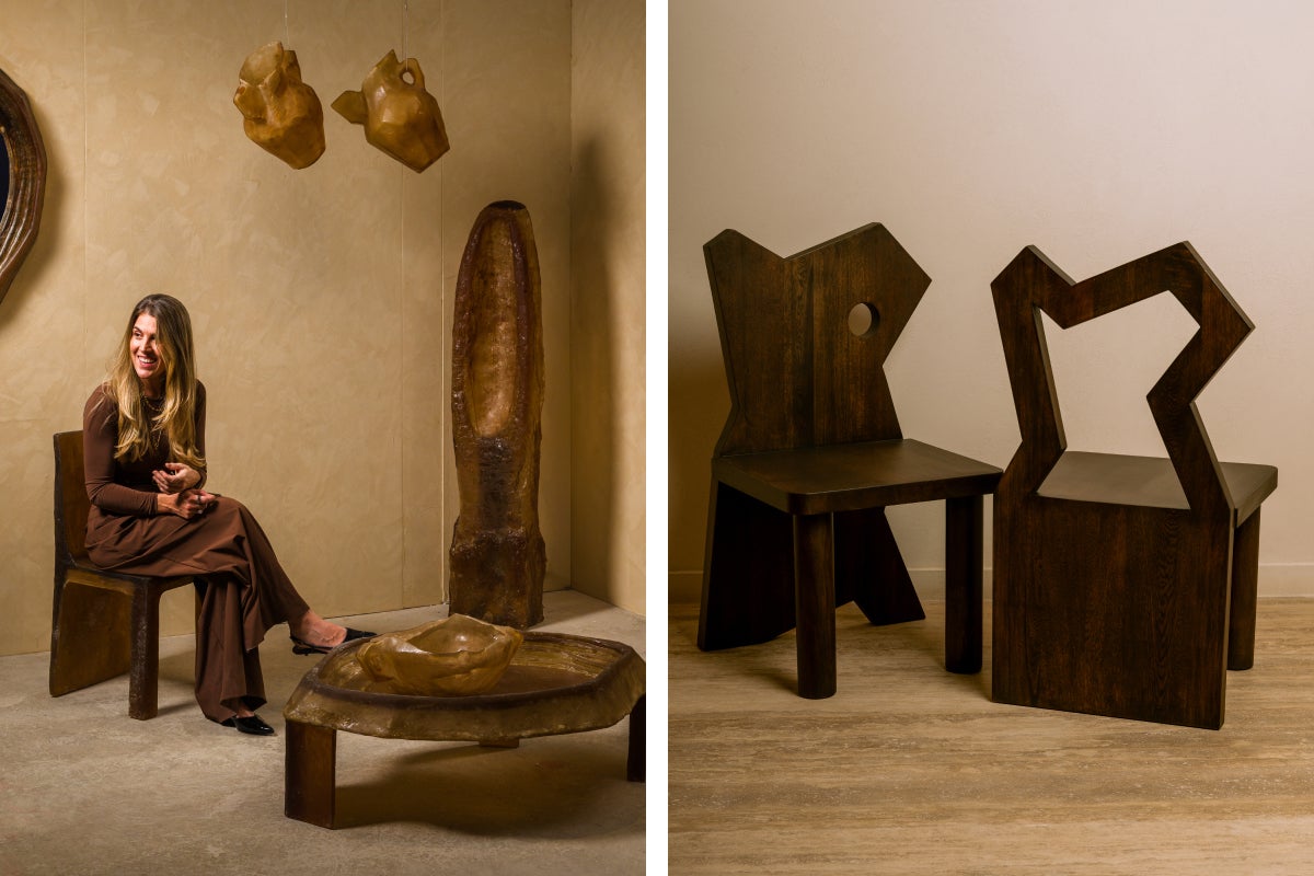Objects and Furniture by Colombian  Designer — and 1stDibs Dealer — Marcela Cure Blend Modernism and Classicism