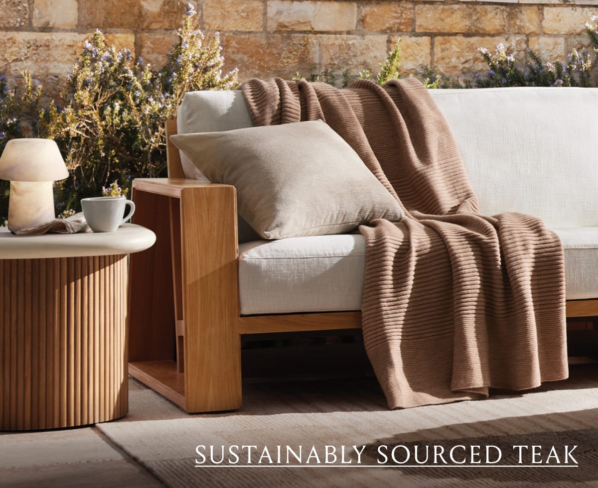 Sustainably Sourced Teak