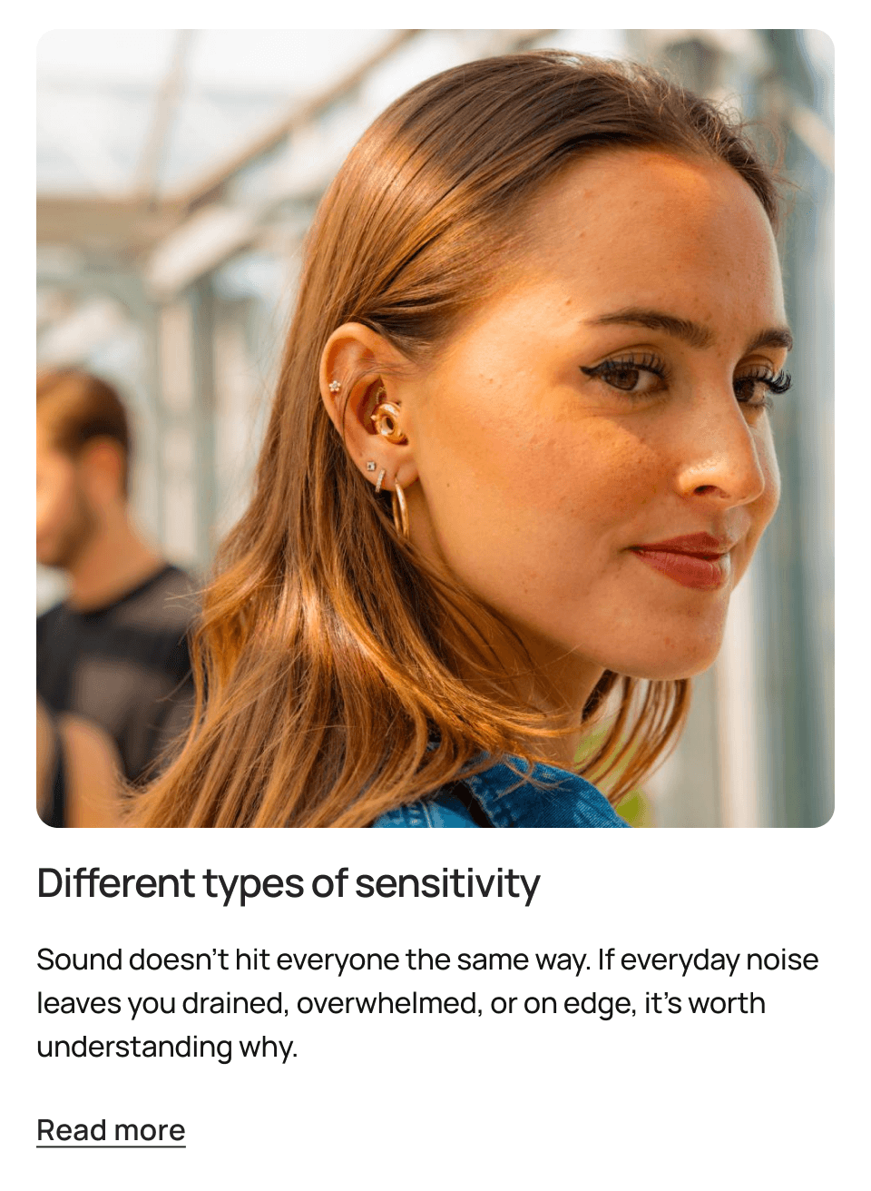 Different types of sensitivity