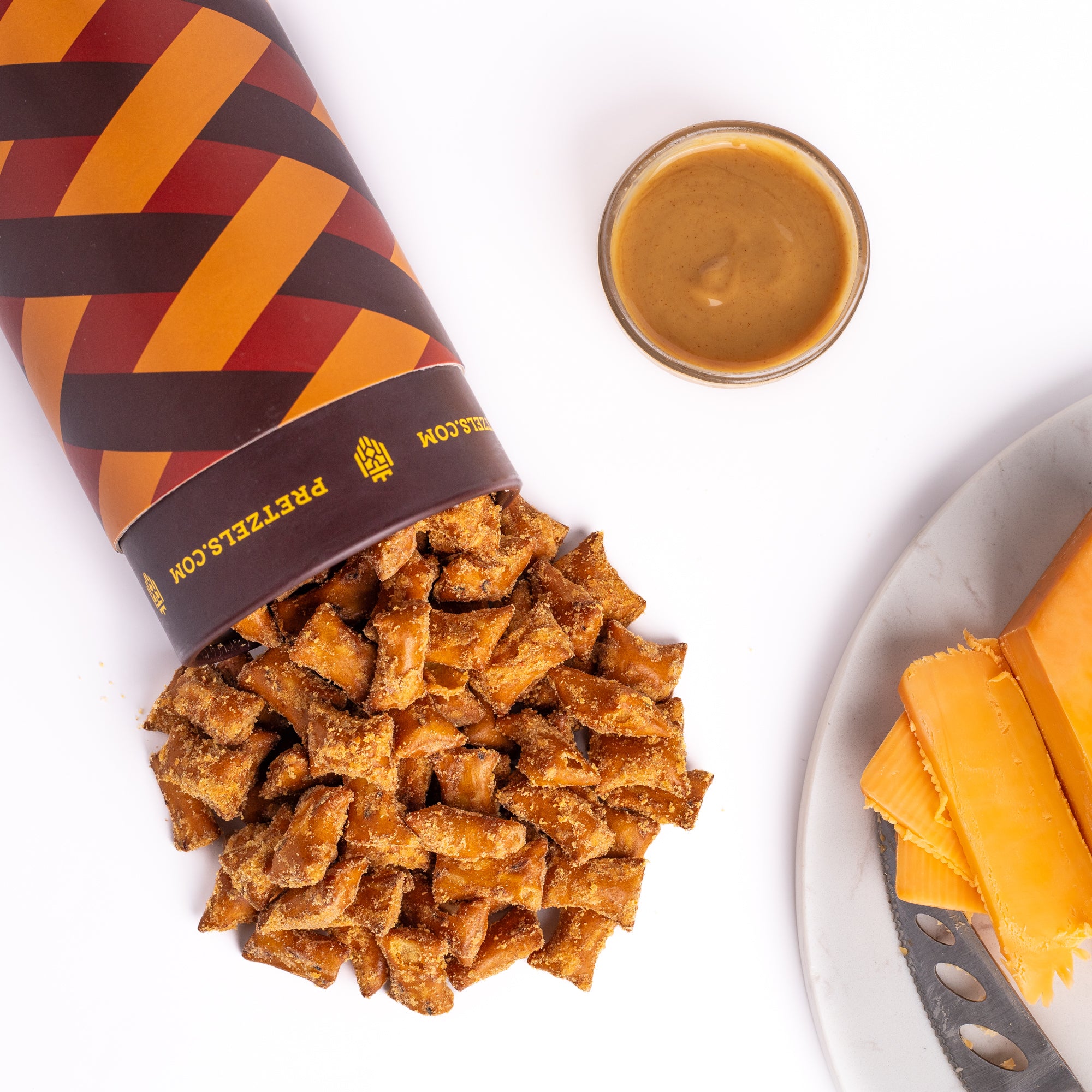 Image of Wisconsin Cheddar Peanut Butter Pretzel Bites