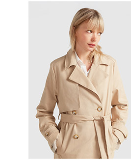Empirical Trench Coat - Camel