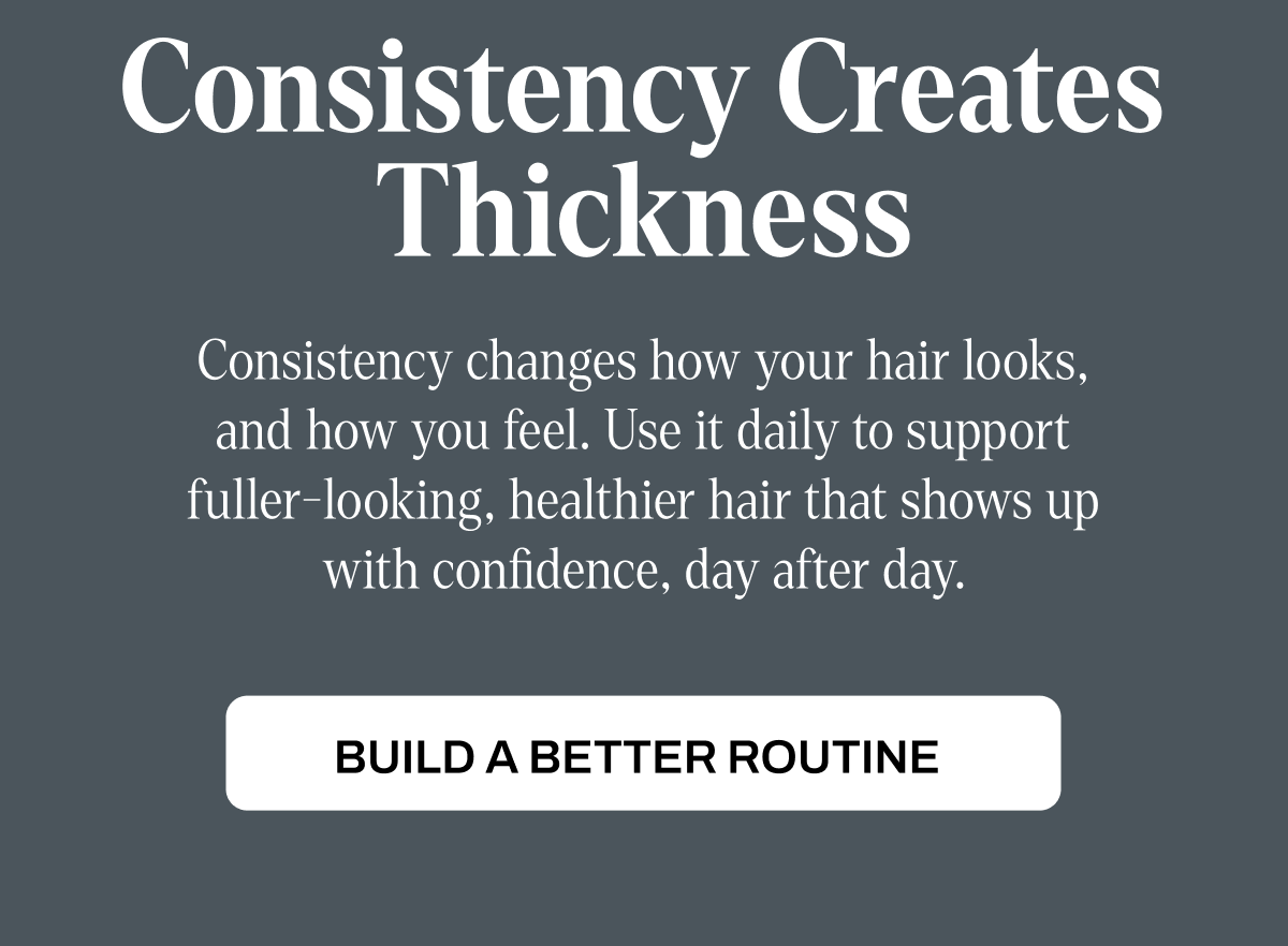 Consistency Creates Thickness
