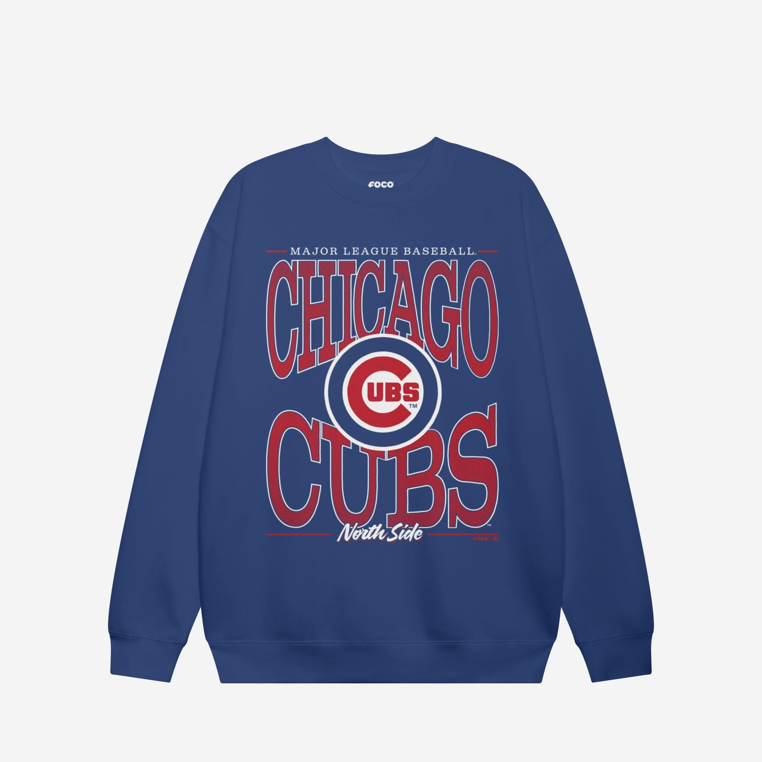 Image of Chicago Cubs Diamond Dynasty Crew Neck Sweatshirt