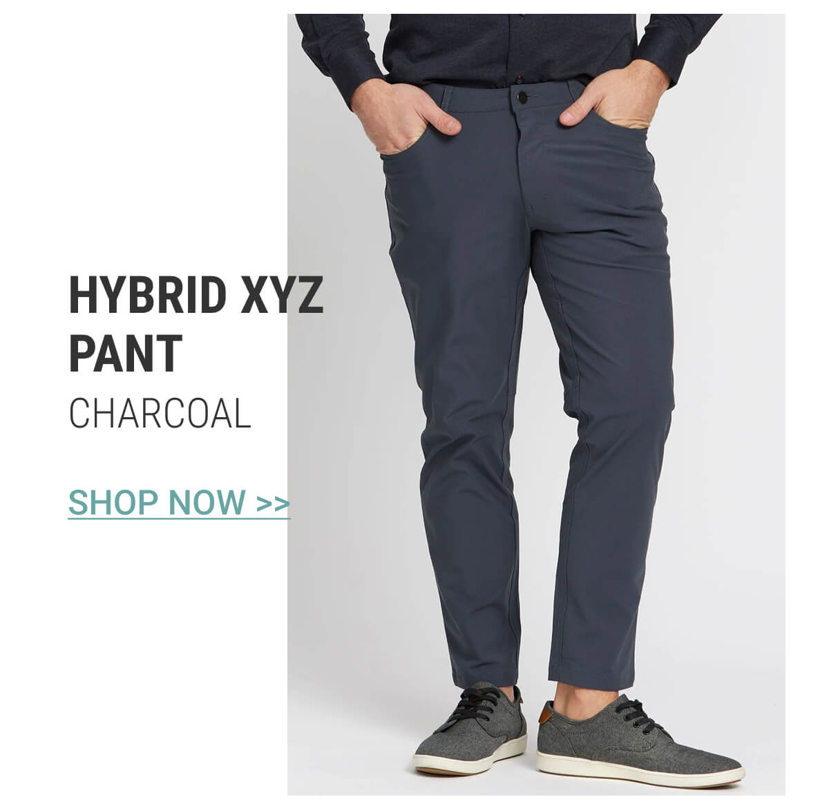 Charcoal Hybrid XYZ Pant