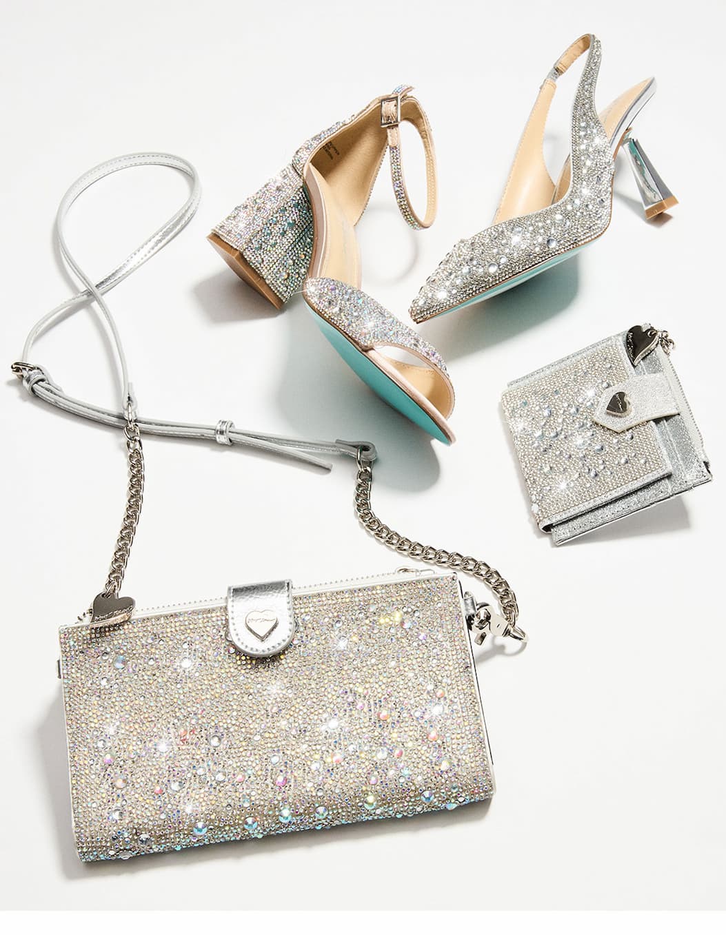KAMI, CLARK, RHINESTONE WALLET, RHINESTONE WALLET ON CHAIN