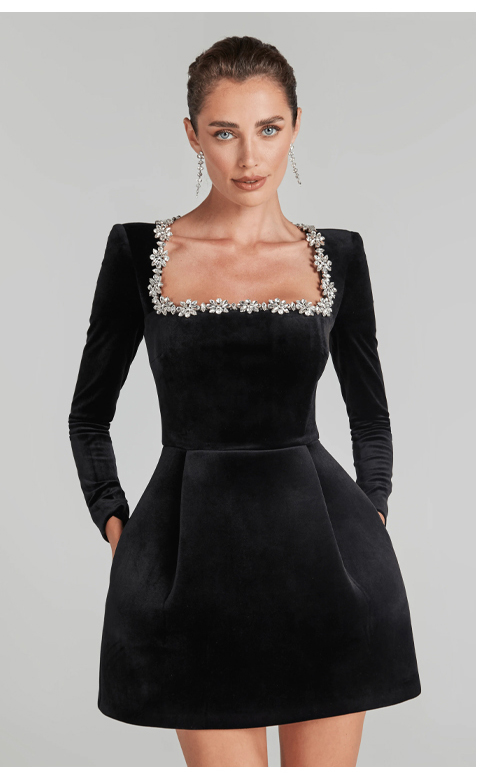 KIMBERLY BLACK DRESS