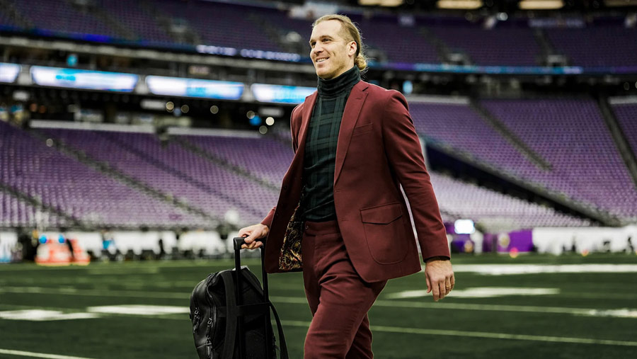 Lions at Vikings Arrival Photos