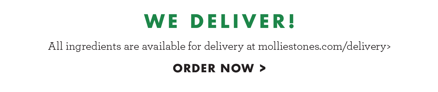We deliver! order now!