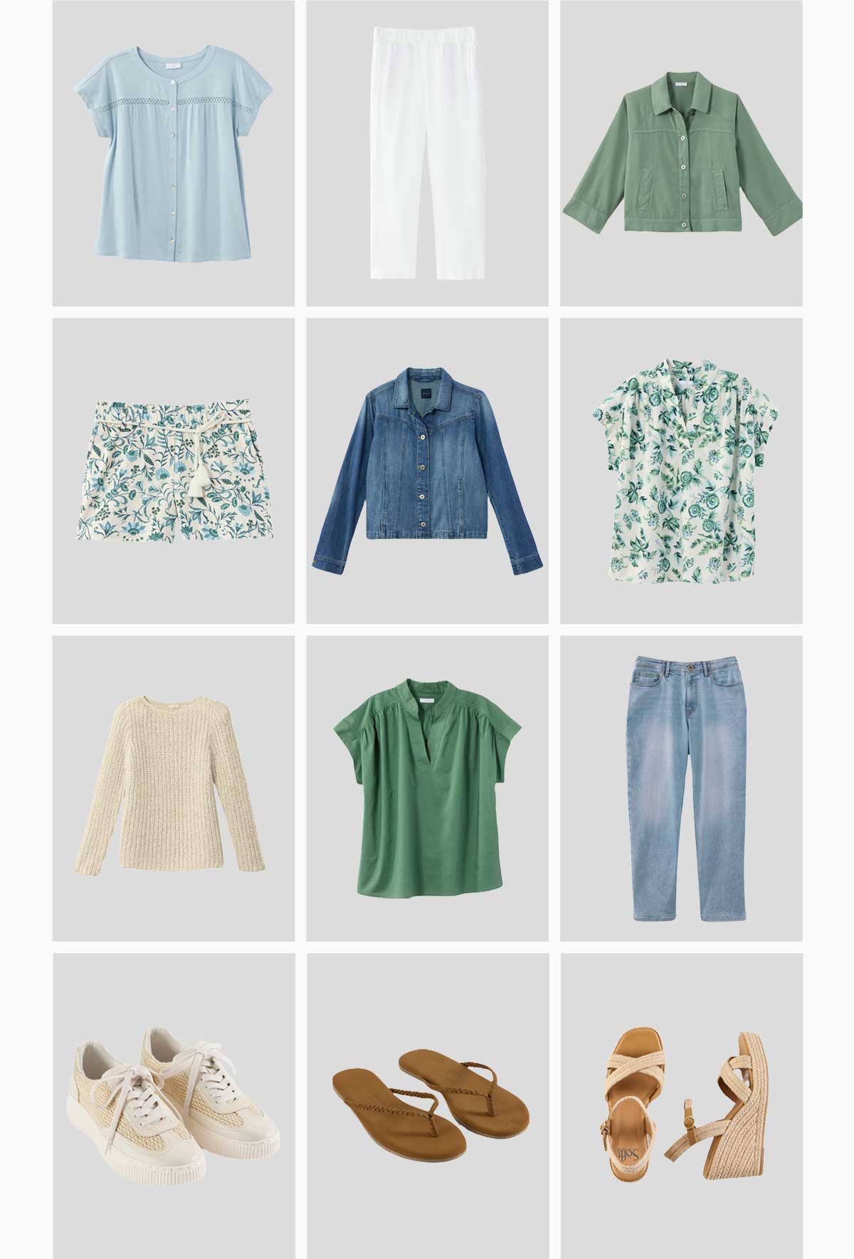 Nine versatile styles. Three pairs of shoes