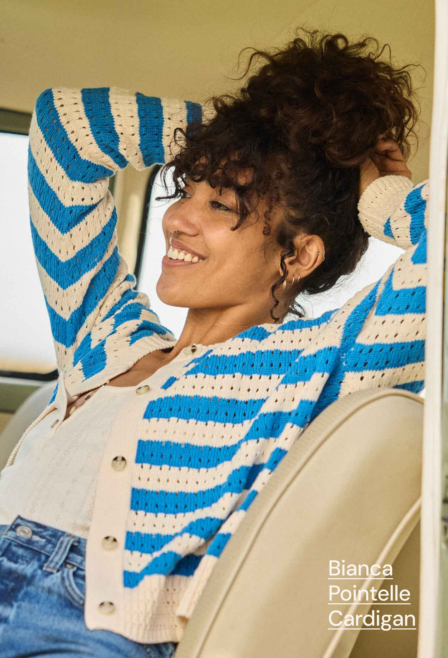 Bianca Pointelle Cardigan