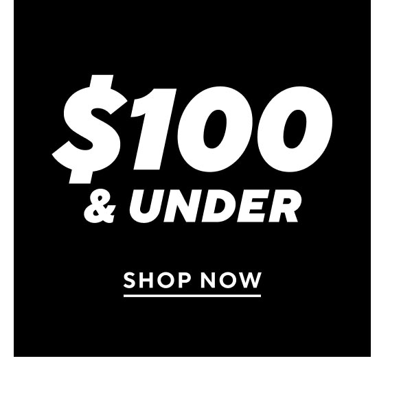 $100 and under