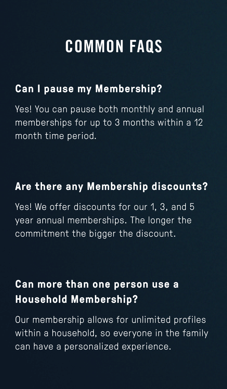 Learn more about the membership