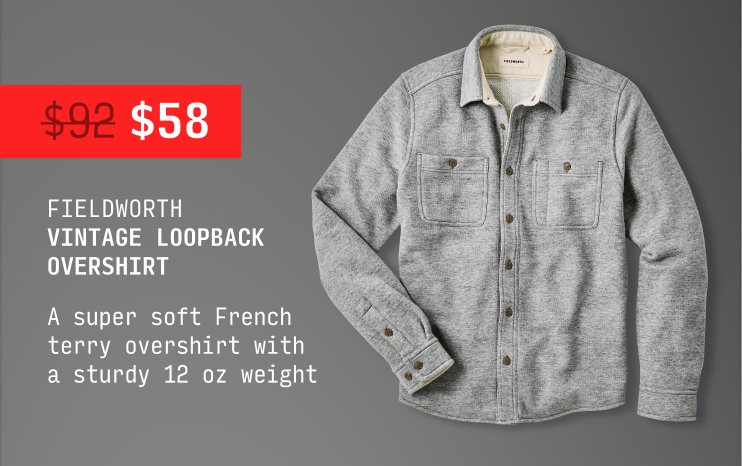 Vintage Loopback Overshirt