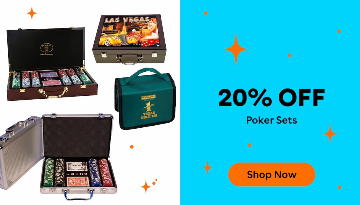 20% OFF Poker Sets